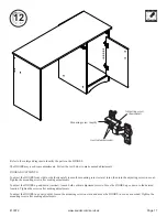 Предварительный просмотр 17 страницы Sauder 413072 Manual