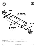 Предварительный просмотр 20 страницы Sauder 413072 Manual