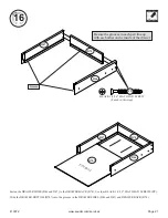 Предварительный просмотр 21 страницы Sauder 413072 Manual