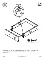 Предварительный просмотр 22 страницы Sauder 413072 Manual