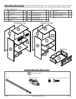 Предварительный просмотр 3 страницы Sauder 413118 Instruction Booklet