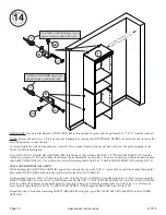 Предварительный просмотр 18 страницы Sauder 413118 Instruction Booklet