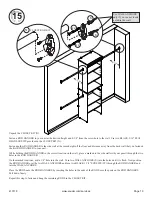 Предварительный просмотр 19 страницы Sauder 413118 Instruction Booklet