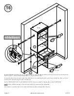 Предварительный просмотр 20 страницы Sauder 413118 Instruction Booklet