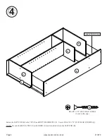 Предварительный просмотр 8 страницы Sauder 413678 Instruction Booklet