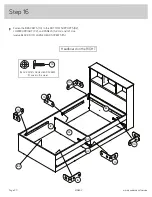 Предварительный просмотр 20 страницы Sauder 413852 Manual