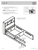 Предварительный просмотр 22 страницы Sauder 413852 Manual