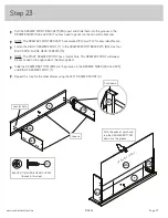 Предварительный просмотр 27 страницы Sauder 413852 Manual