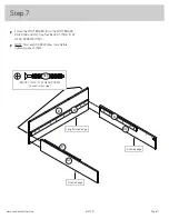 Предварительный просмотр 11 страницы Sauder 414129 Assembly Instruction Manual