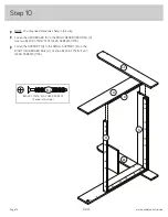 Предварительный просмотр 14 страницы Sauder 414129 Assembly Instruction Manual