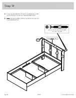 Предварительный просмотр 18 страницы Sauder 414129 Assembly Instruction Manual