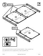 Предварительный просмотр 7 страницы Sauder 414141 Instruction Booklet