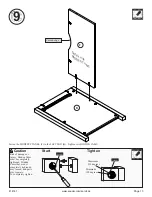 Предварительный просмотр 13 страницы Sauder 414141 Instruction Booklet