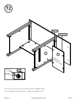 Предварительный просмотр 16 страницы Sauder 414141 Instruction Booklet