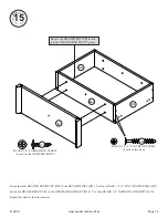 Preview for 19 page of Sauder 414239 Instruction Booklet