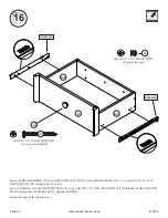 Preview for 20 page of Sauder 414239 Instruction Booklet