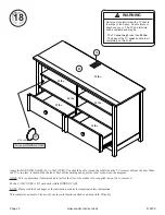 Preview for 22 page of Sauder 414239 Instruction Booklet