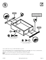 Предварительный просмотр 13 страницы Sauder 414259 Assembly Instructions Manual