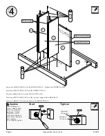 Preview for 8 page of Sauder 414405 Instruction Booklet