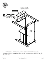 Preview for 16 page of Sauder 414405 Instruction Booklet