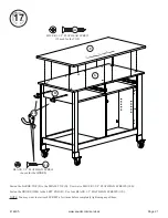 Preview for 21 page of Sauder 414405 Instruction Booklet