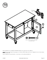 Preview for 23 page of Sauder 414405 Instruction Booklet