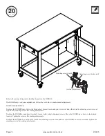 Preview for 24 page of Sauder 414405 Instruction Booklet