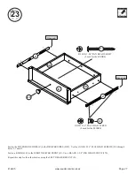 Preview for 27 page of Sauder 414405 Instruction Booklet