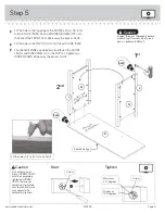 Предварительный просмотр 9 страницы Sauder 414435 Manual