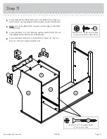 Предварительный просмотр 15 страницы Sauder 414435 Manual