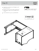 Предварительный просмотр 17 страницы Sauder 414435 Manual