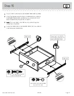 Предварительный просмотр 19 страницы Sauder 414435 Manual