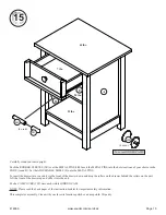 Предварительный просмотр 19 страницы Sauder 414686 Manual