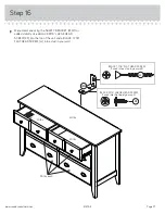 Предварительный просмотр 21 страницы Sauder 414764 Instruction