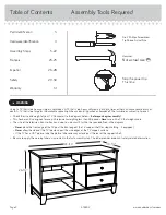 Предварительный просмотр 2 страницы Sauder 414802 Installation Manual