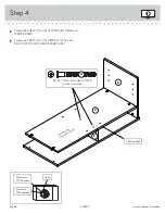 Предварительный просмотр 8 страницы Sauder 414802 Installation Manual