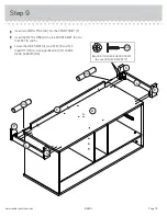 Предварительный просмотр 13 страницы Sauder 414802 Installation Manual