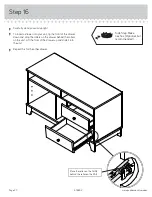 Предварительный просмотр 20 страницы Sauder 414802 Installation Manual