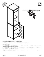 Предварительный просмотр 16 страницы Sauder 414817 Manual