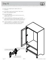 Предварительный просмотр 20 страницы Sauder 415107 Manual