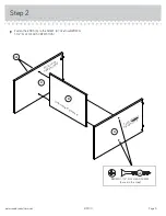 Предварительный просмотр 5 страницы Sauder 415700 Manual