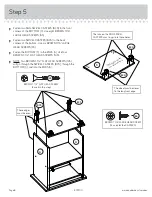 Предварительный просмотр 8 страницы Sauder 415700 Manual