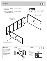 Предварительный просмотр 8 страницы Sauder 416407 Instruction Booklet