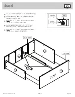 Предварительный просмотр 9 страницы Sauder 416407 Instruction Booklet