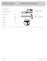 Предварительный просмотр 2 страницы Sauder 417771 Assembly Manual