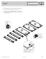 Предварительный просмотр 5 страницы Sauder 417771 Assembly Manual