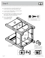 Предварительный просмотр 10 страницы Sauder 417771 Assembly Manual