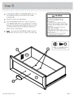 Preview for 17 page of Sauder 418073 Manual