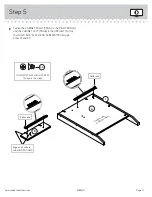 Предварительный просмотр 9 страницы Sauder 418269 Instruction Booklet