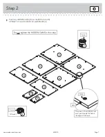 Предварительный просмотр 7 страницы Sauder 418795 Assembly Instructions Manual